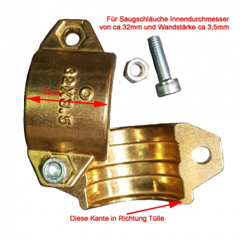 Schlauchklemme massiv 1 1/4"